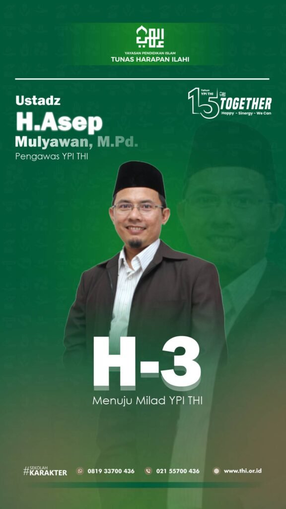 H-3 menuju MILAD YPI THI ke 15 Tahun